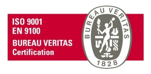 Logo BUREA VERITAS pour les Certifications ISO 9001 et EN 9100 délivrées à PROTOTYPE & SERIE