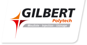 logo officiel Gilbert Polytech, moule, injection, usinage